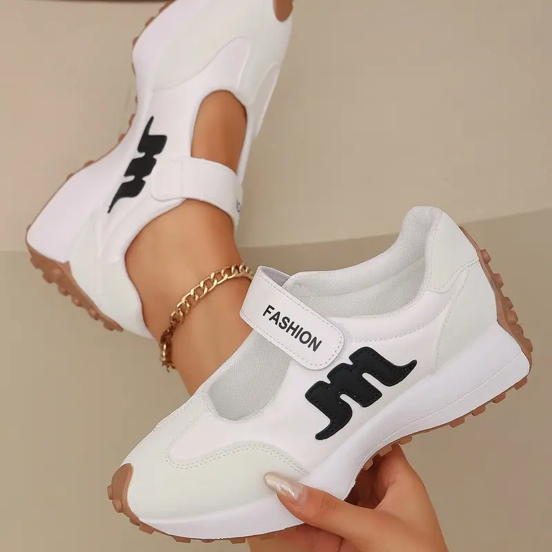 Women's Sporty Arisan Shoes Spring & Fall Elegant Fashion Casual Round Toe Low Top Lace-Up Thick Sole Breathable Outdoor Running Shoes Sporty Running Sneakers