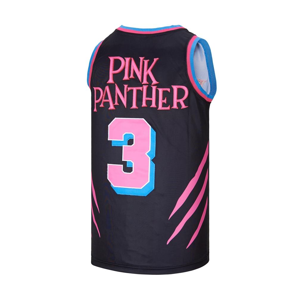 Men's #3 Panther Basketball Jersey,90s Hip Hop Clothing Fashion Fan Jersys for Party,Stitched S-2XL,Gift for Game Day, Greenish