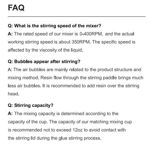 Auto Resin Mixer, Hands-Free Easy Clean Epoxy Resin Mixer with Silicone Mixing Cup, Electric Epoxy Resin Mixer for Epoxy Resin - Let's Resin
