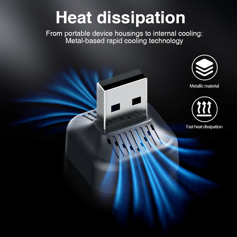 Wireless CarPlay & Android Auto Mini Adapter, Fast-Cooling Portable Plug-and-Play Bluetooth-Compatible Connection Dongle