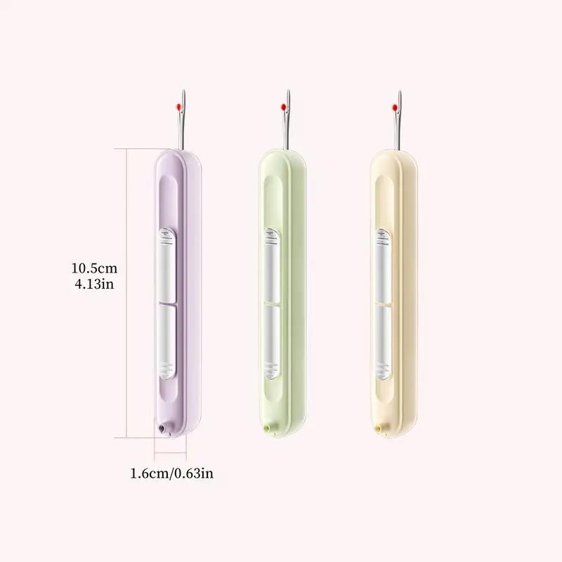 Multifunctional Sewing Needle Threader, Quick Line Removal Tool for Seniors, Portable and Easy Storage, Comfortable Grip, Compact Design