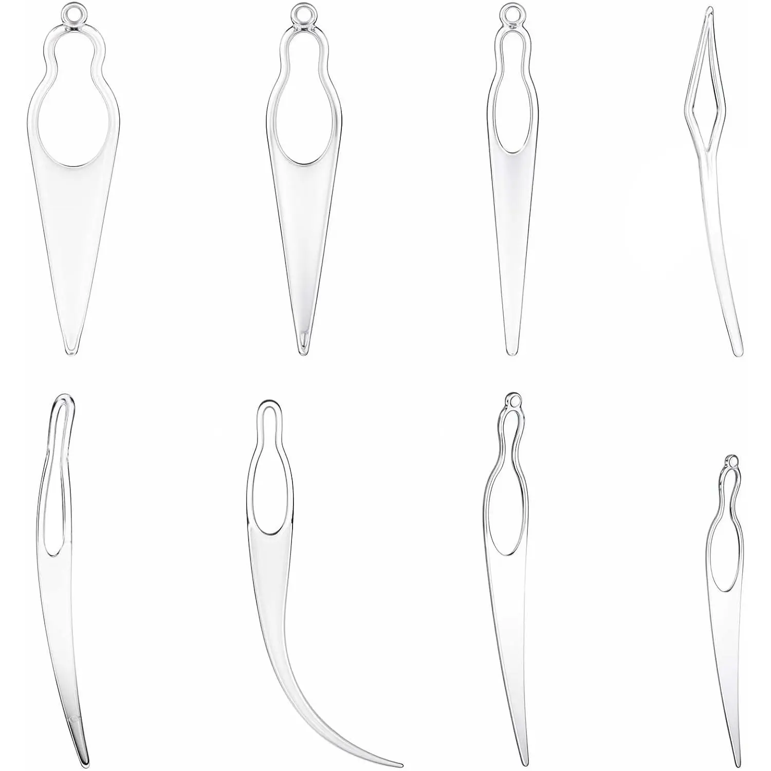 8 count Interlocking Tool for ,Sisterlock Retighten Tool,8 Styles Loc Tools for Interlocking,Sisterlock Crochet  Set for Hair Repair Dreadlock Tightening