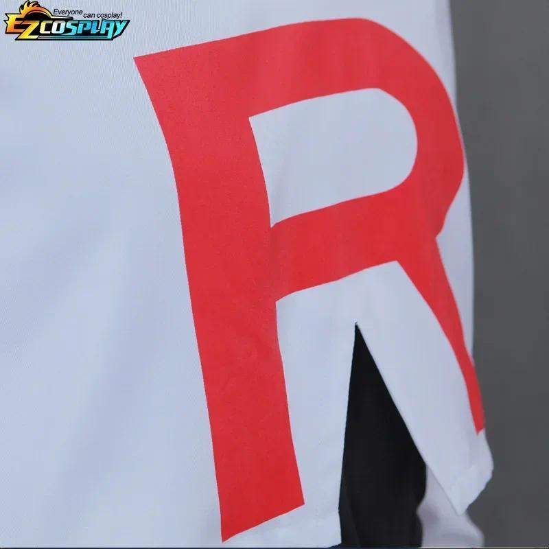 Adult Anime Team Rocket Jessie (Musashi) & James (Kojirou) Complete Cosplay Set, Halloween Costume Outfit
