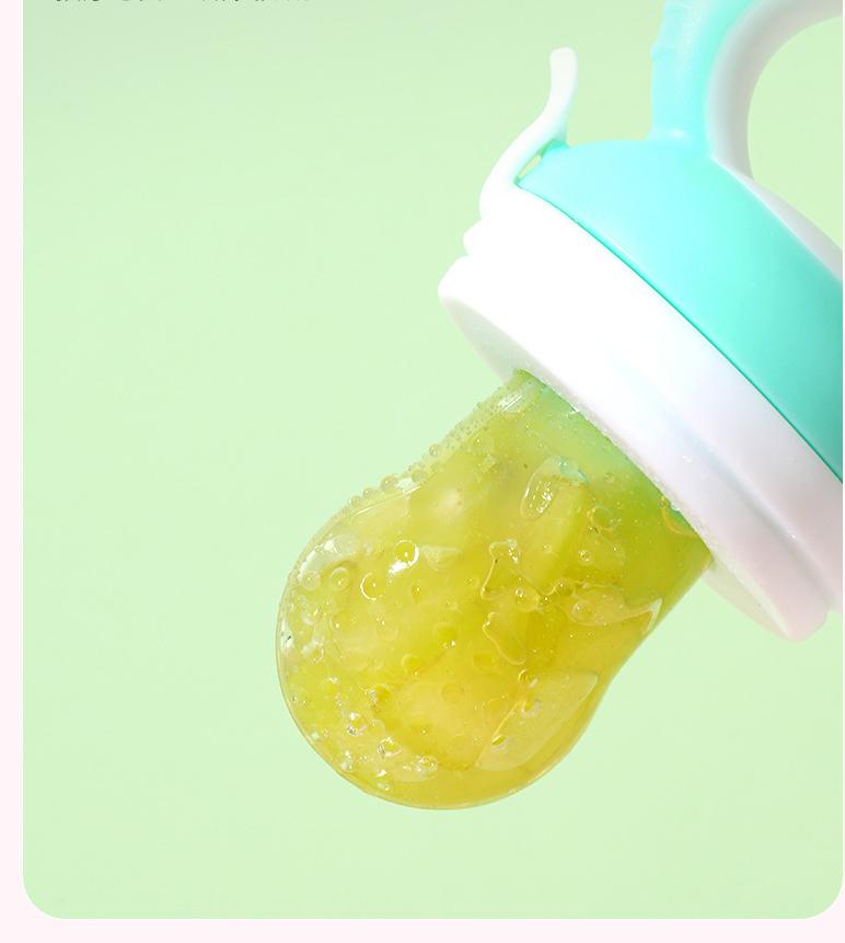 Infant Fruit Feeder Pacifier |   Soft Silicone Bunny Teething Feeder