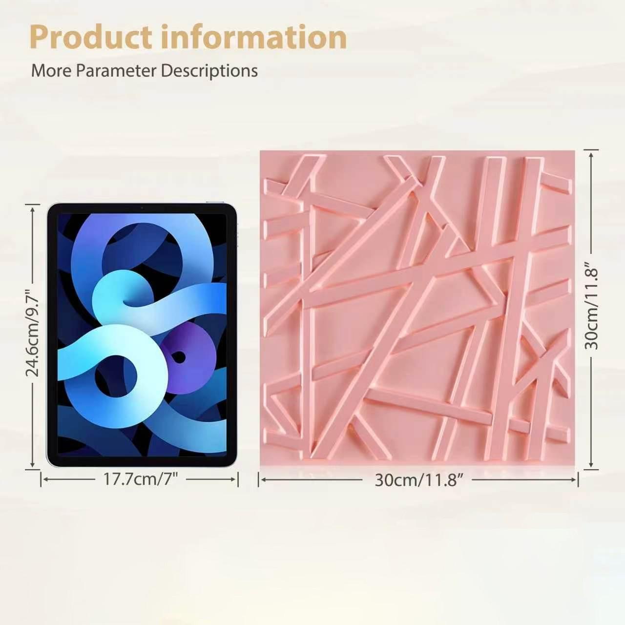 3D Wall Panels Decorative Diamond Design, 11.8x11.8 Inch, Pack of 12/20/30, Home Decor, Modern Aesthetic, Easy Installation