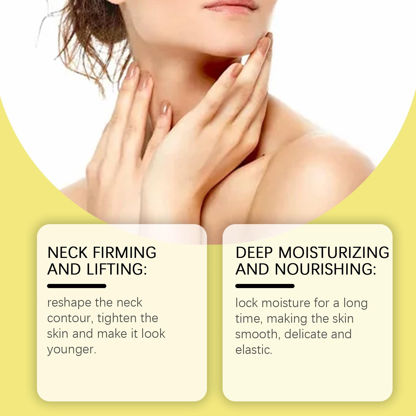 Hoygi Neck Firming Cream 150g, Moisturizing and Nourishing, Reduces Wrinkles, Tightens Skin, Gentle Neck Care Cream