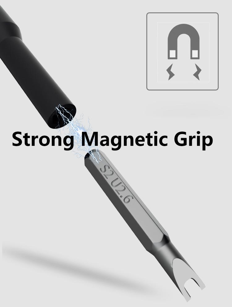 Compact 25‑in‑1 mini screwdriver repair kit – includes Torx bits, great for DIY, tech fixes & gift giving🔧