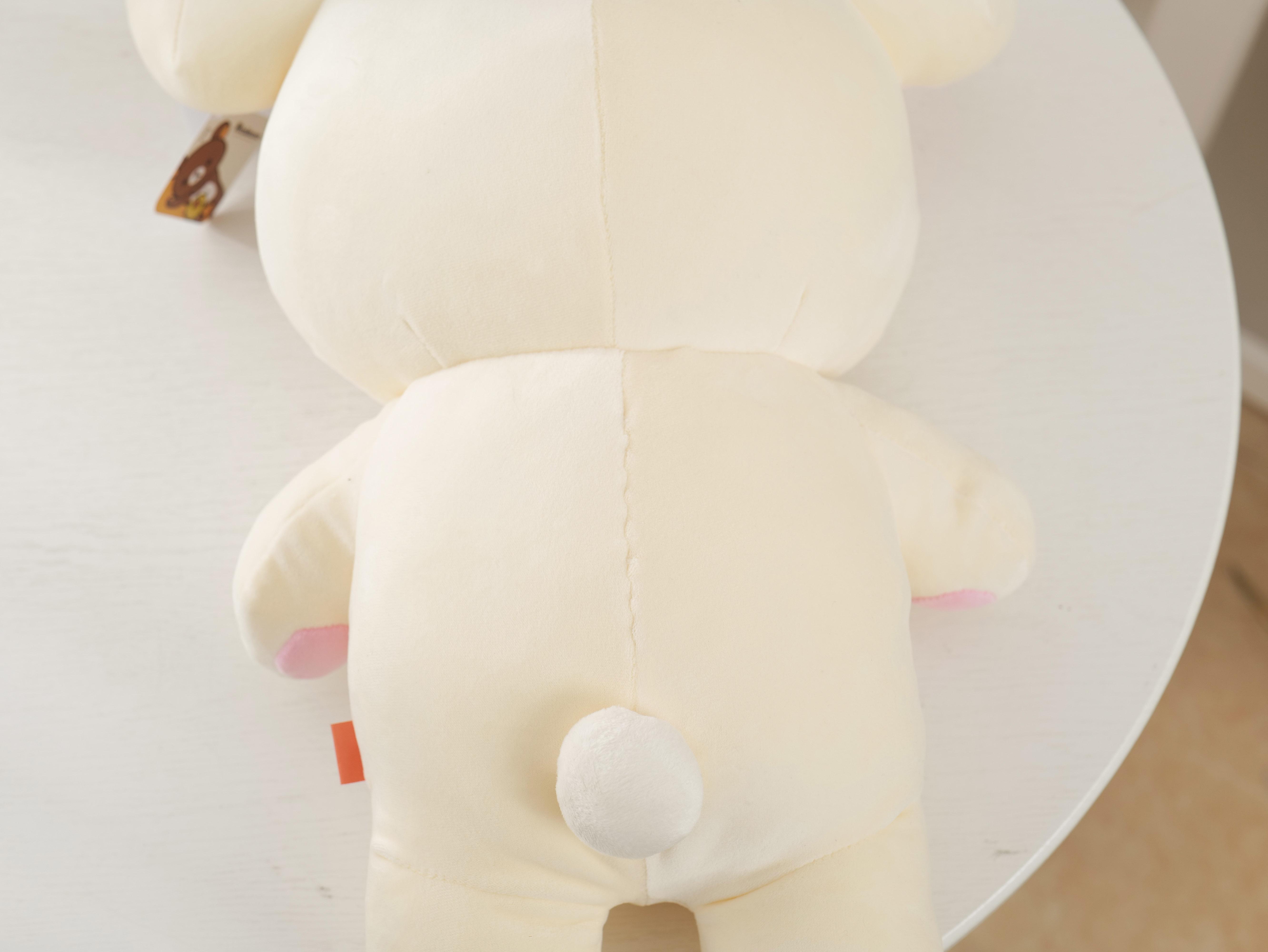 Anime Rilakkuma Cartoon Soft Plush Doll, Kawaii Unisex Room Decor, Classic Teddy Bear Toy, Christmas Gifts for Girls
