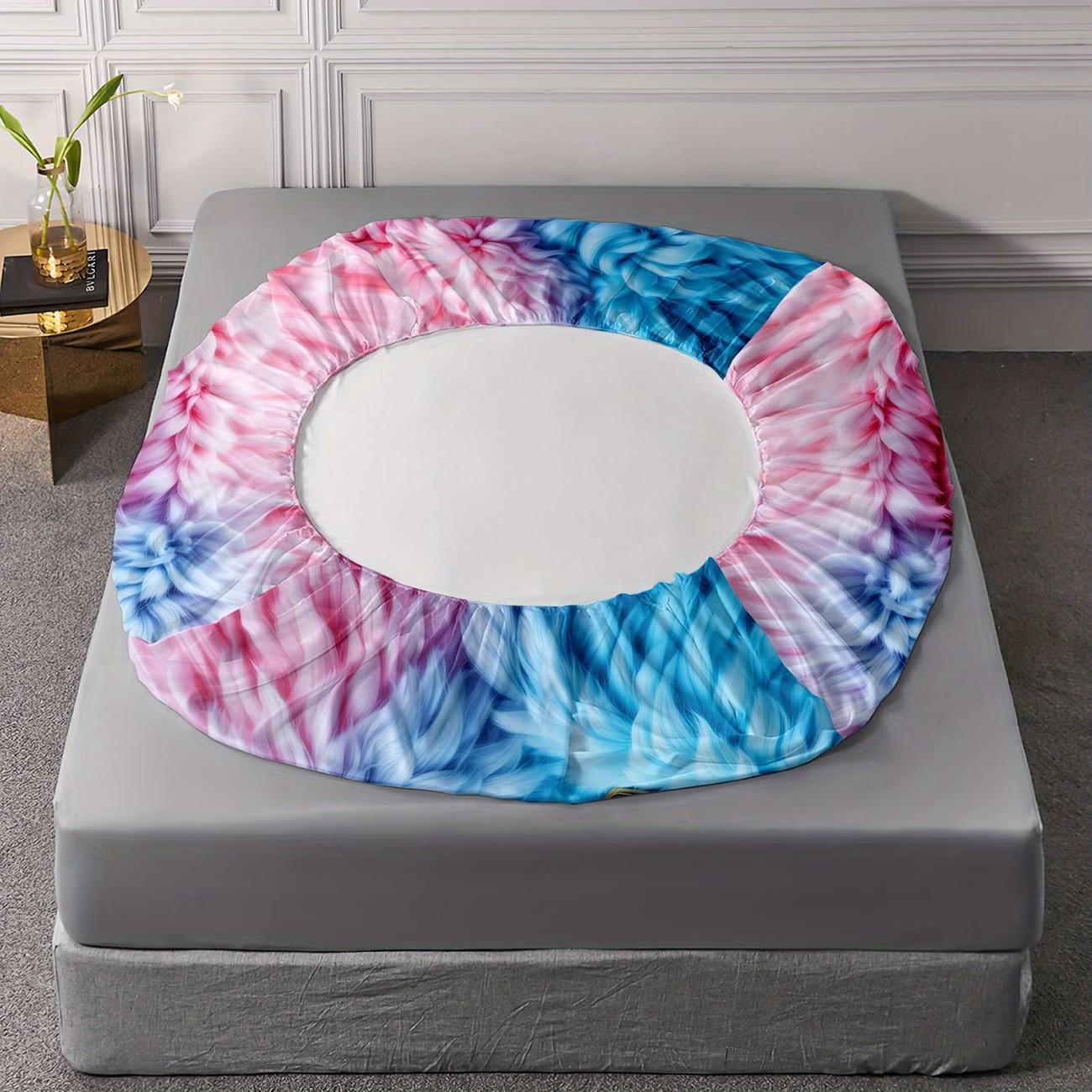 3D Plush Heart Bed Skirt, Full Coverage Non-Slip Mattress Protector, Soft Skin-Friendly All-Season Bed Cover, Student Dorm Home Use