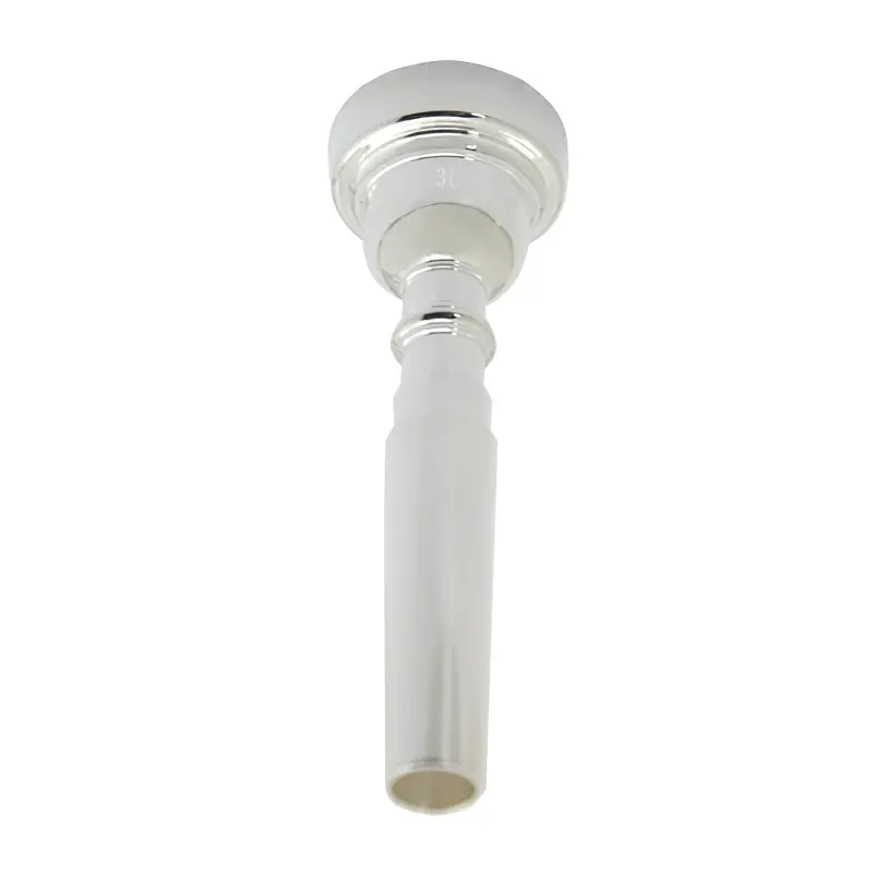 3C Trumpet Mouthpieces Silver Plated Trumpet Mouthpieces Trumpet Instrument Accessories Suitable for Beginners and Professional Players
