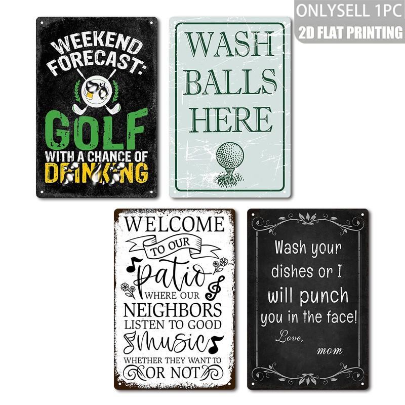 Music Lover Aluminum Wall Decor, 8x12 Inch Retro Metal Sign Poster, Outdoor Indoor Decoration, Humorous Gift, Durable 2D Print