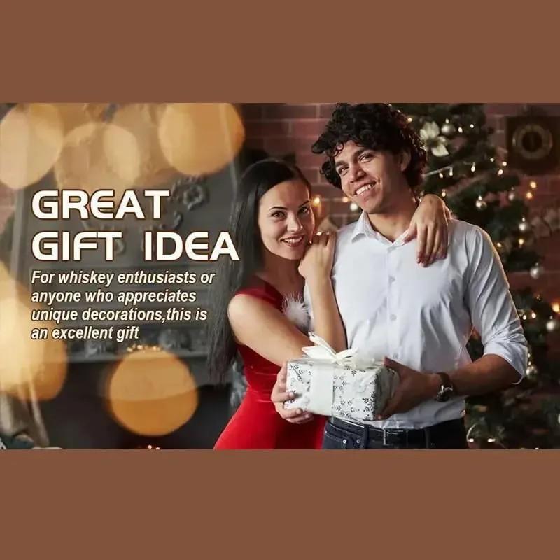 Whiskey Decanter and Glass Set, Fun Middle Finger Turtle Design, 10-Ounce Capacity, Ideal for Whiskey/wine, Decorative for Bars/offices/homes