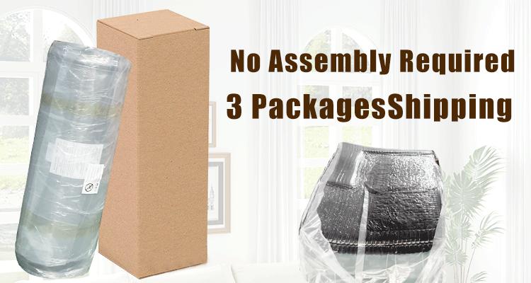 [2 Packs Shipped] Niccae U-Shaped Modular Sectional Sofa - 132.5" Corduroy Upholstered 5-Seat Oversized Living Room Furniture, No-Assembly-Required Modern Couch with 2 Pillows for Living Room, Upholstered Sofa Couch