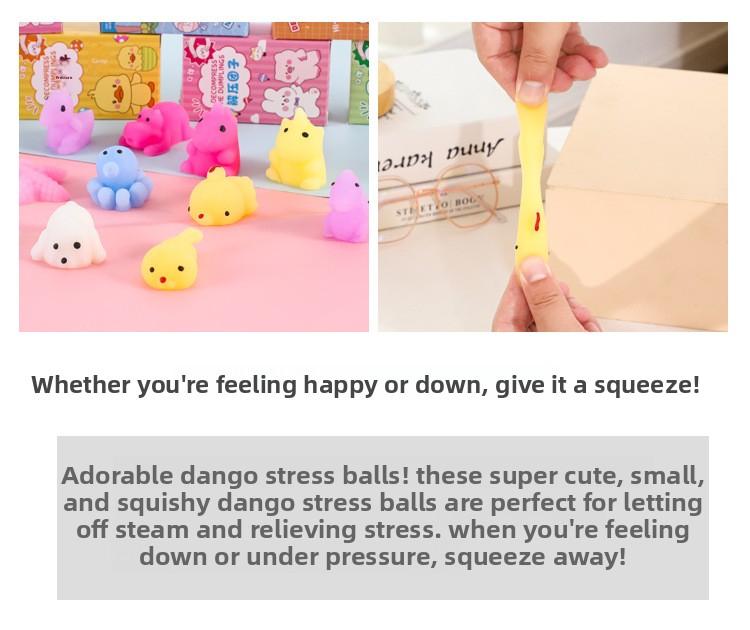 Fun Squishy Toys Blind Box Blind Bag Children's Stress Relief Gift Soft Rubber Decompression Toy Student Small Gift