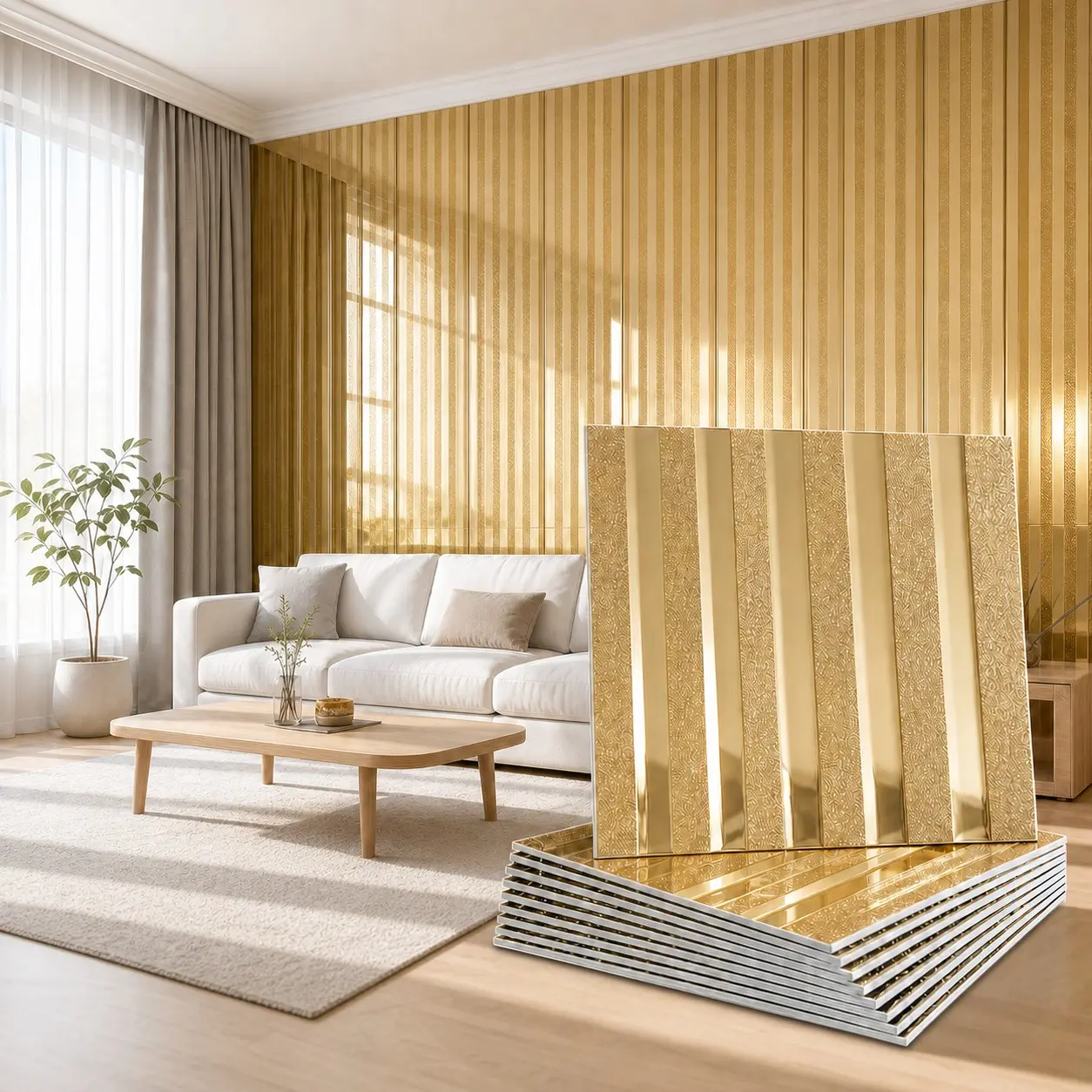 30-piece striped mirror self-adhesive wallpaper, marble tile stickers, wall panels, fashionable style, removable wallpaper, suitable for kitchen and bathroom decoration, moisture-proof wall decals, home background wall decoration, Unique Wall Decor