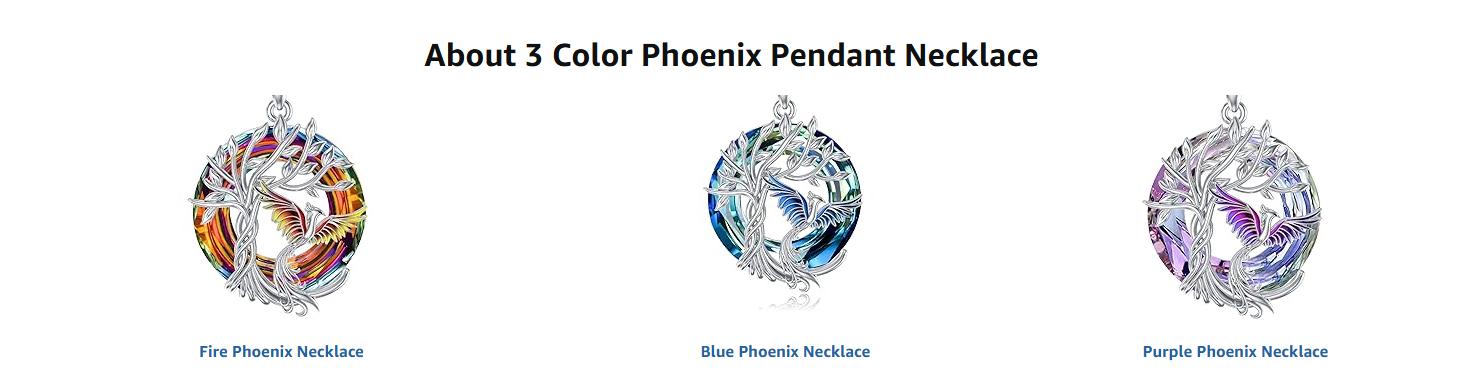 Crystal Phoenix Pendant Necklace for Women | Chain 18'' 925 Sterling Silver Pendant with Created Austrian Crystal | Hypoallergenic Jewelry Gift for Girlfriend,Mom, Wedding, Birthday, Anniversary Mother's Day | Eco-Friendly Luxury Jewelry Crystal Phoenix Pendant Necklace for Women | Chain 18'' 925 Sterling Silver Pendant with Created Austrian Crystal | Hypoallergenic Jewelry Gift for Girlfriend,Mom, Wedding, Birthday, Anniversary Mother's Day | Eco-Friendly Luxury Jewelry