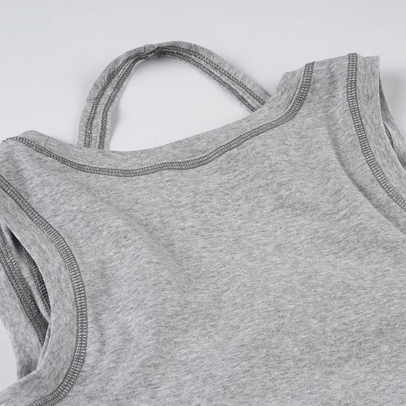 Women's Street Style Tight-Fit Knitted Vest Top, Casual Fashion Sleeveless, Summer Casual Loose Fit Design, Comfortable & Stylish Daily Wear for Women