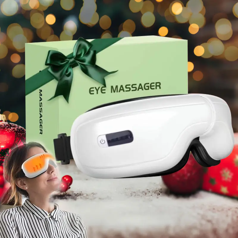Smart Eye Massager with Rechargeable Vibration Function, Relaxing Eye Care Tool for Men & Women, Professional Eye Massage Experience