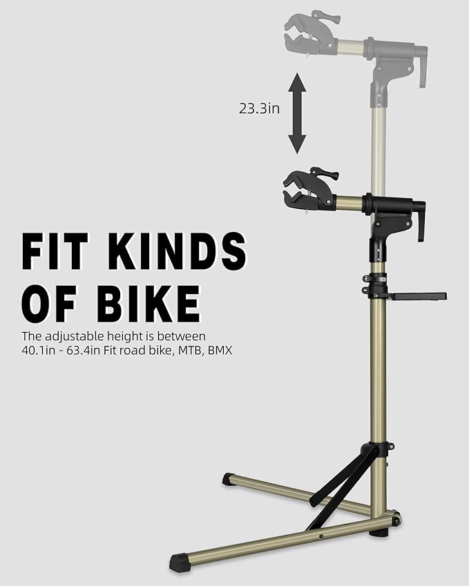 ROCKBROS Bike Repair Stand Max 65 lbs Home Bike Bicycle Stand for Mechanic Maintenance Rack Road Mountain Bikes Repair Stand