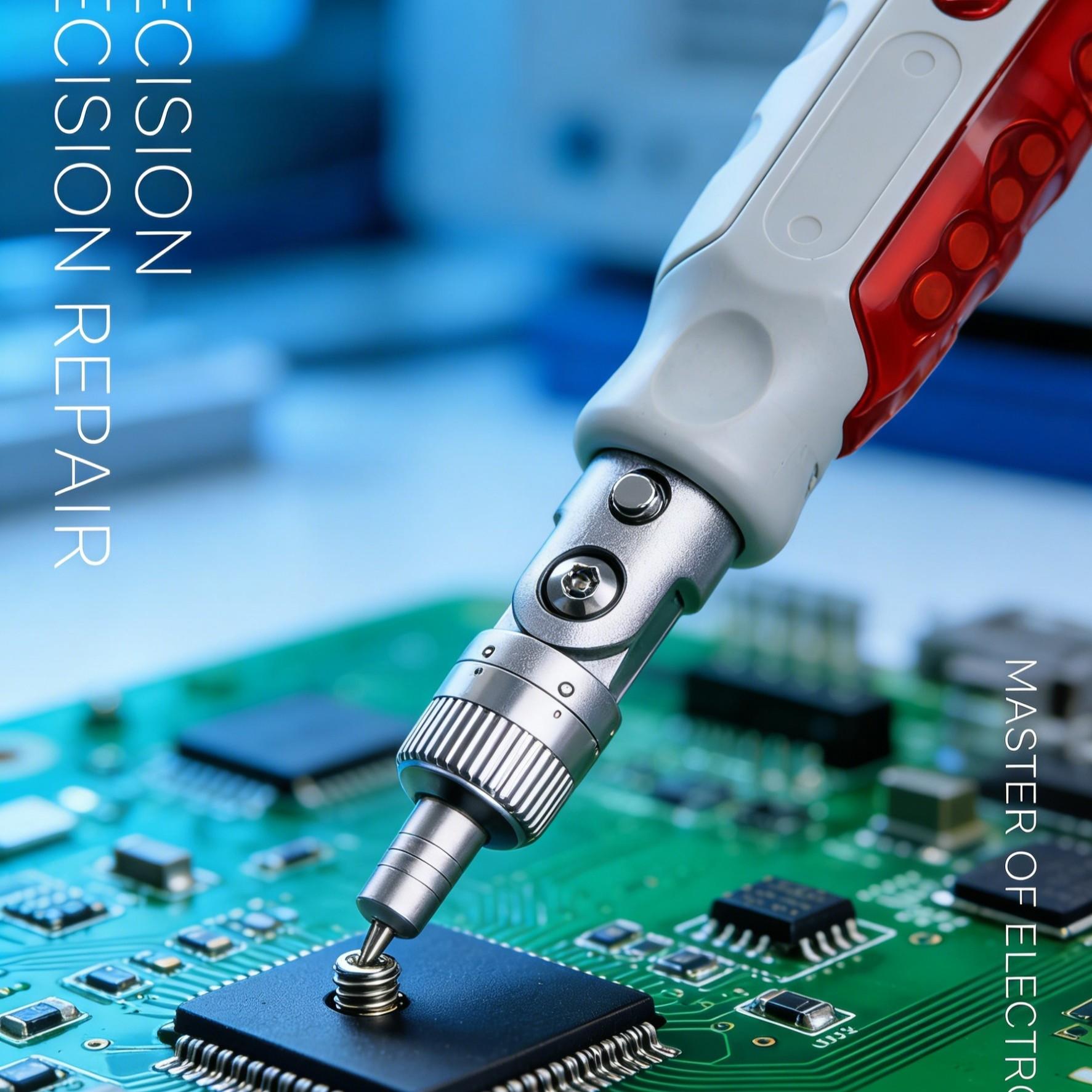 11-In-1 Multi-Functional Ratchet Screwdriver Set, 180-Degree Foldable Dual Head, Home Repair Tool, Portable Hidden Bit Combination