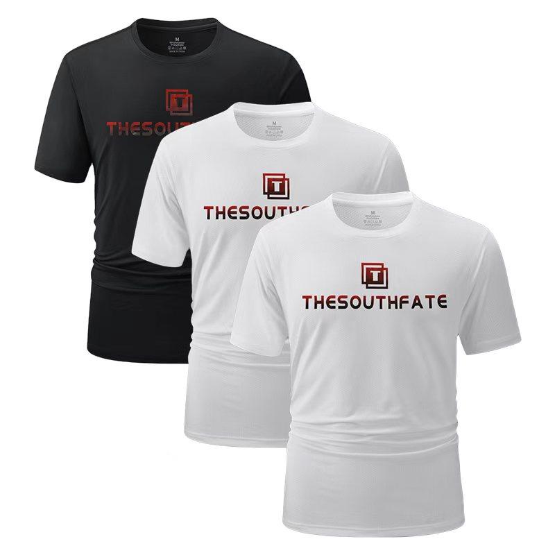 1/3 Men's Quick Dry Athletic Shirts, Moisture Wicking Gym Workout Tops, Short Sleeve Casual Tee for Running Sports Fitness