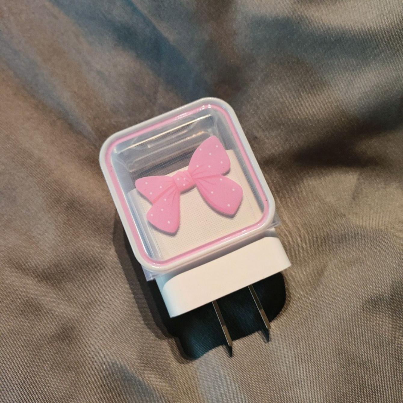 Charger Protector Case with Silicone Strap, Charging Cable Organizer, Compatible with iPhone Accessories, Durable Phone Accessory, Type C Charging, Casing