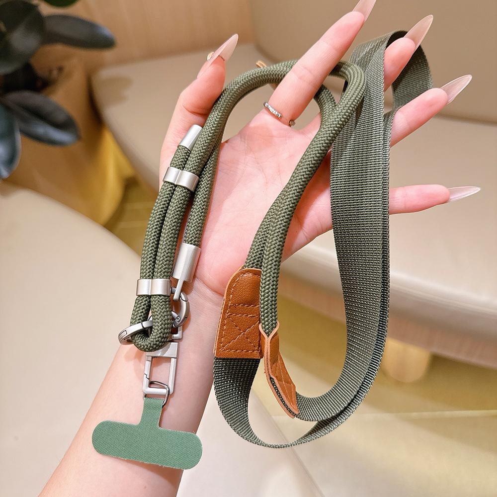 1 Pc Wide Shoulder Strap Crossbody Phone Lanyard, Adjustable Length, Premium Bag & Camera Strap, Anti-Theft for Outdoor Travel