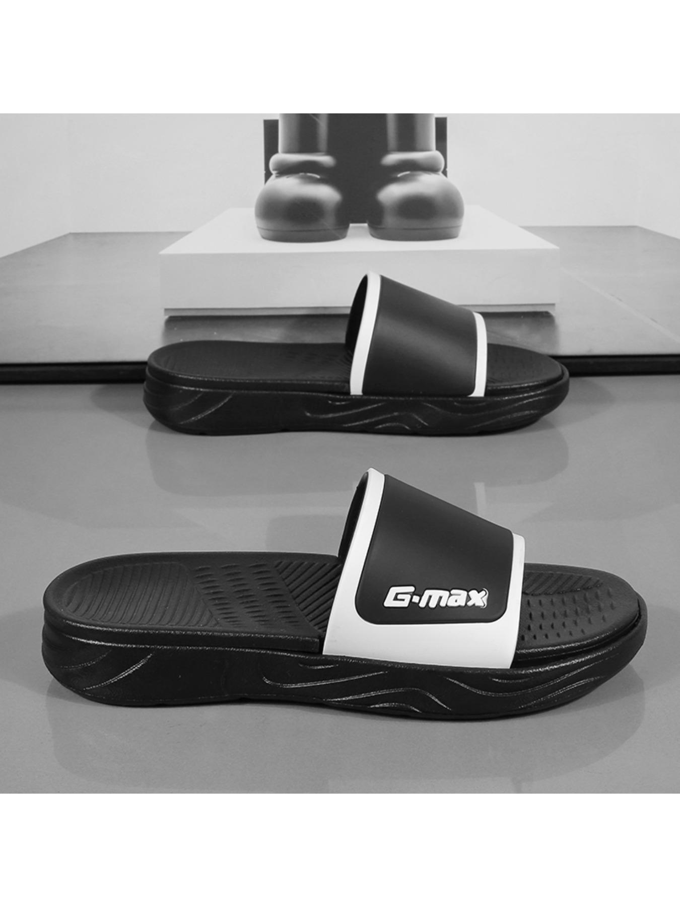 Men 's slippers, indoor and outdoor leisure slippers, outdoor leisure fashion beach slippers, color simple slippers