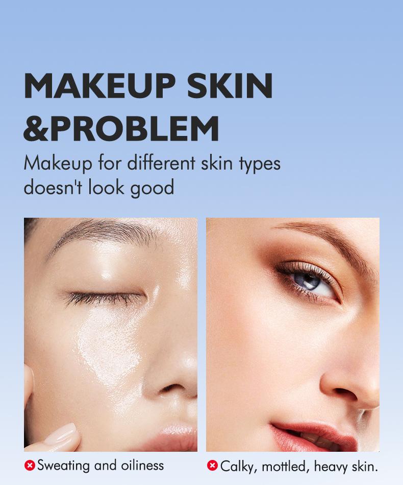 Long-Lasting Waterproof Foundation Powder, Smooth Finish, Non-Cakey, Fine Texture, Ideal for All Skin Types, Perfect for Daily Use