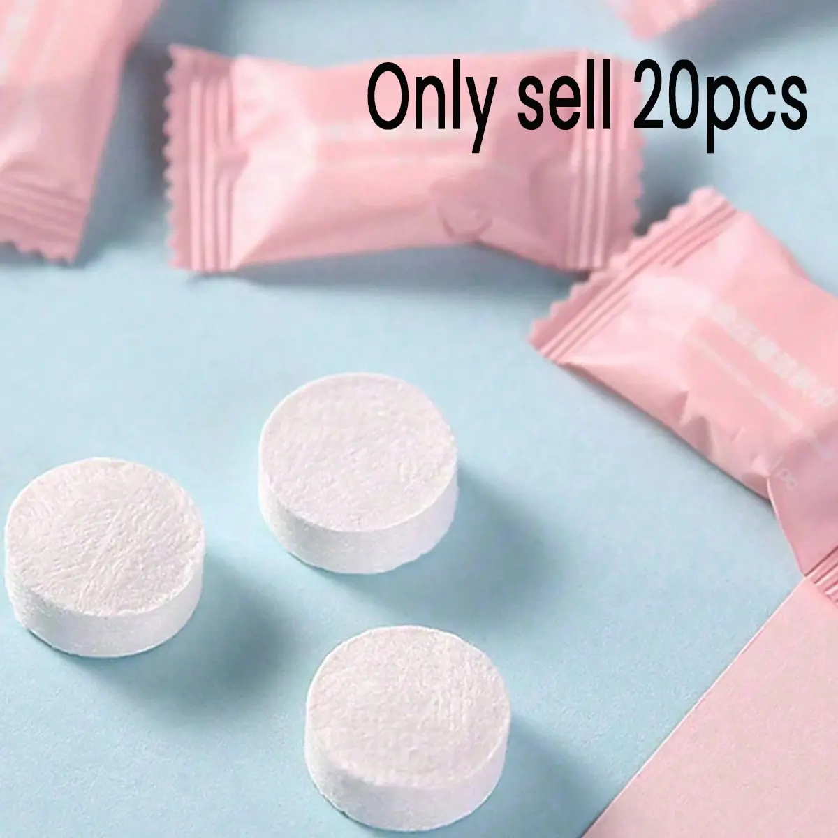 20/30/100 Pcs Disposable Towels, Single Use Towelette, Compressed Lightweight Portable Travel Non-Woven Face Cloths, Facial Towels, Wet Wipes, Outdoor Use, Ideal for Camping, Hiking, Sports