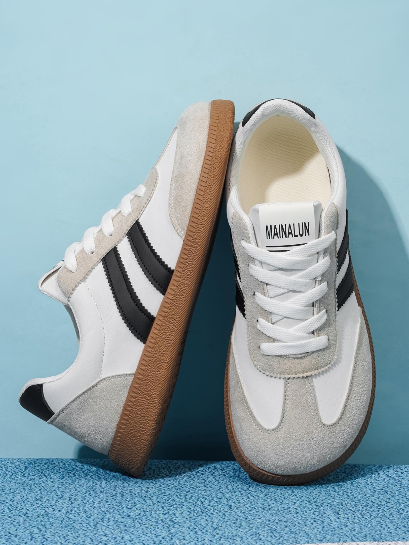 Casual Sports Shoes, Outdoor Hiking Shoes, Road Running Shoes, Sporty Running Shoes, Skateboarding, Daily Training, Fitness, All Seasons, Lace-Up, Wide Fit, Walking Running Sneakers, Running Footwear
