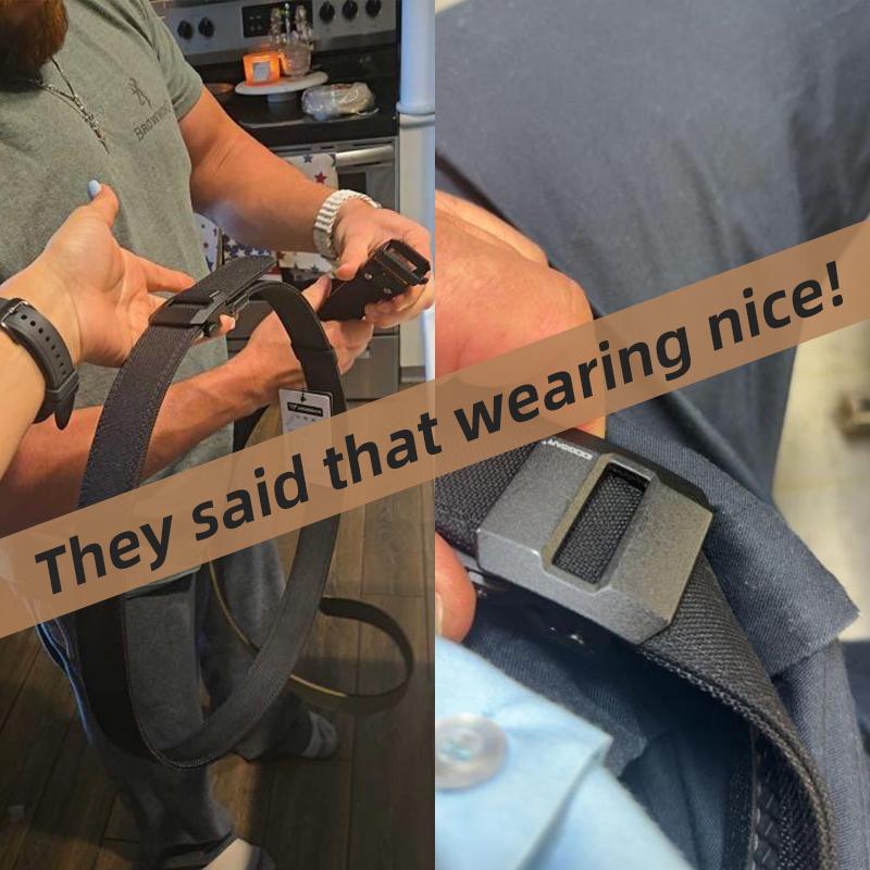 IDOGEAR Men's EDC 1.5" Ratchet Nylon Belt for Various Trouser Styles CCW Belts 3430 SpringStatements