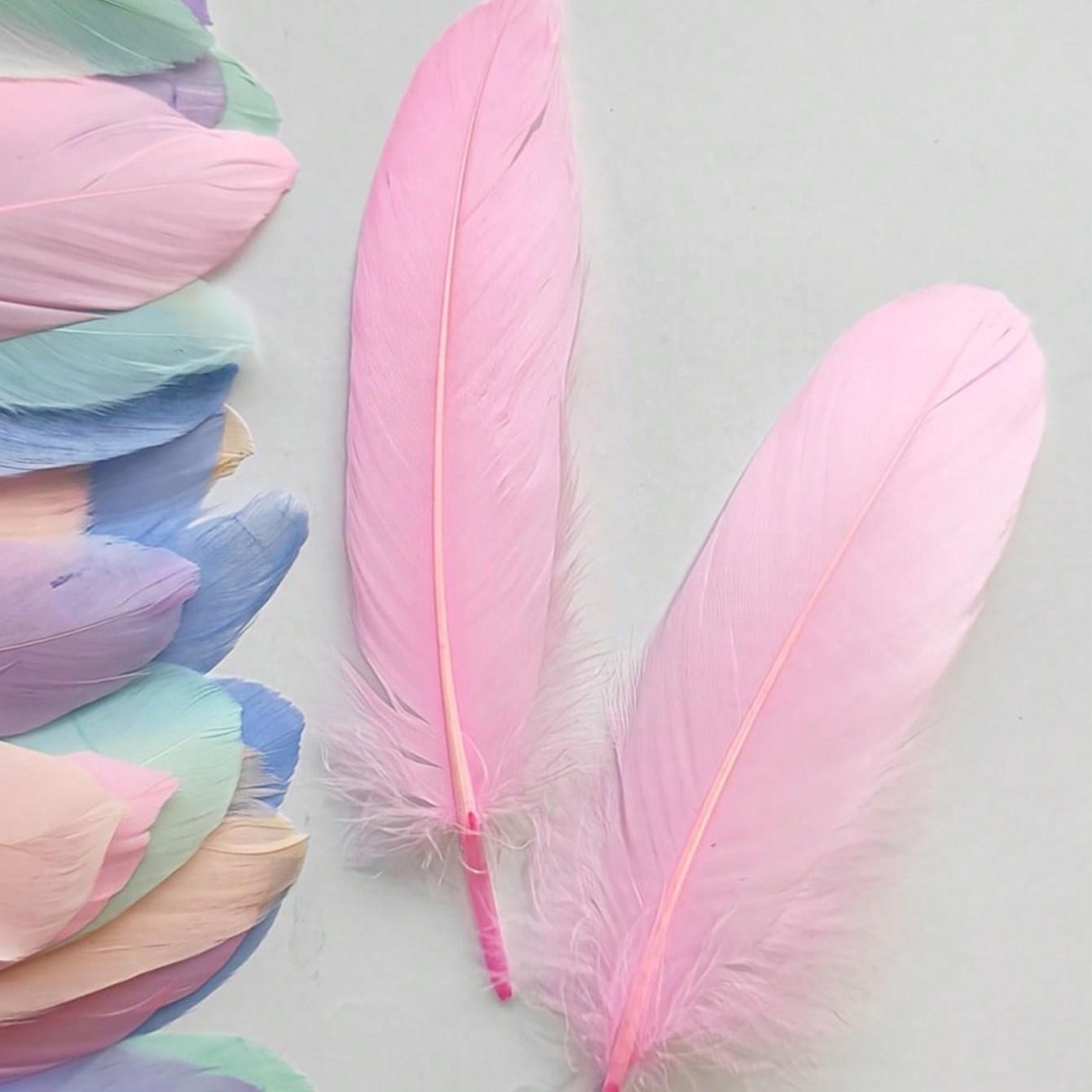 5/10/15pcs Multicolor Artificial Feathers, Premium Colorful Feathers for Dreamcatchers, Clothing Accessories, DIY Crafts, Wedding Decorations