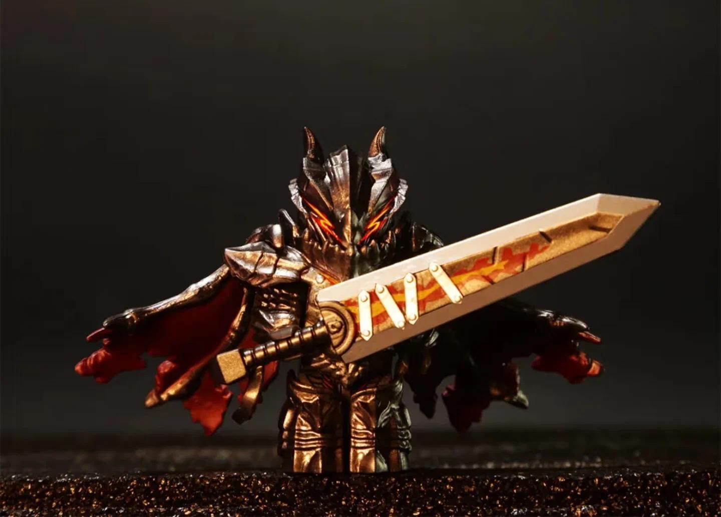 World Of Warcraft Wow Building Blocks Lich King Mini Action Figure Toys Berserk Guts Gus Building Block Figure Holiday gift