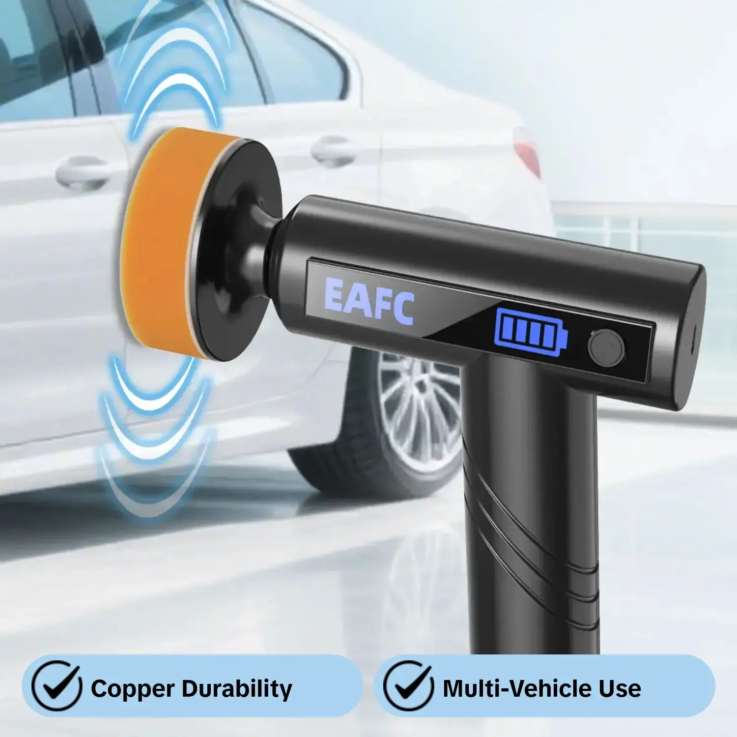 Car Polishing Machine, Automotive Polishing Tools, Electric Waxing Polisher, Polishing Power Tool, Cordless Polisher, Polisher for Car Detailing, Random Orbital Polisher, Auto Body Repair Tool Set, Paint Care Accessories