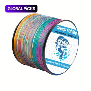 4-strand Multifilament Braided Fishing Line, 500m/1640ft Fishing Line, Strong Durable & Long-lasting Fishing Line, Tackle Accessories