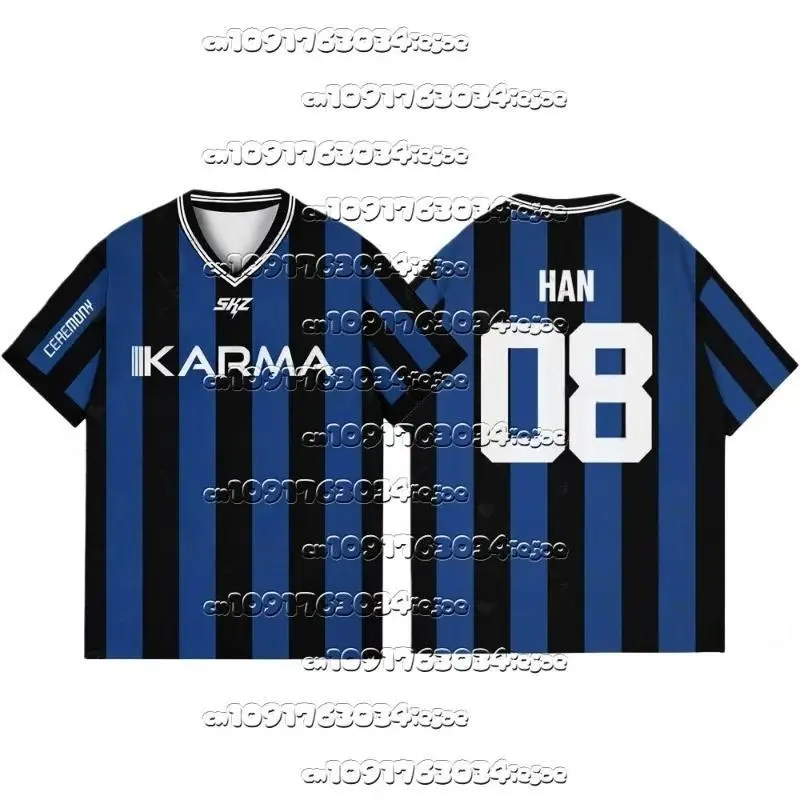 26New Summer/Autumn Adult/Kids Women's Men's Boys' Casual Sporty KARMA Ceremony 3D Print Graphic T-Shirt Girl Tee Sports T-shirt