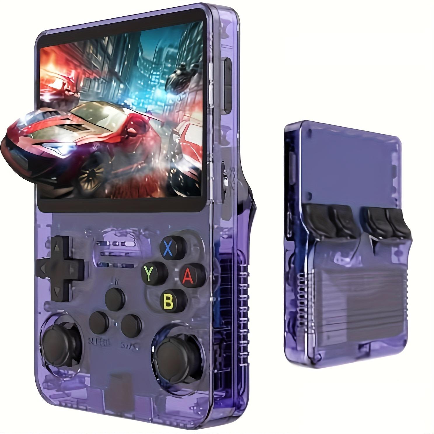 R36s Handheld Game Console, 3.5-Inch IPS Screen, Portable Pocket Device, Ideal for Travel and Leisure, Best Choice for Entertainment