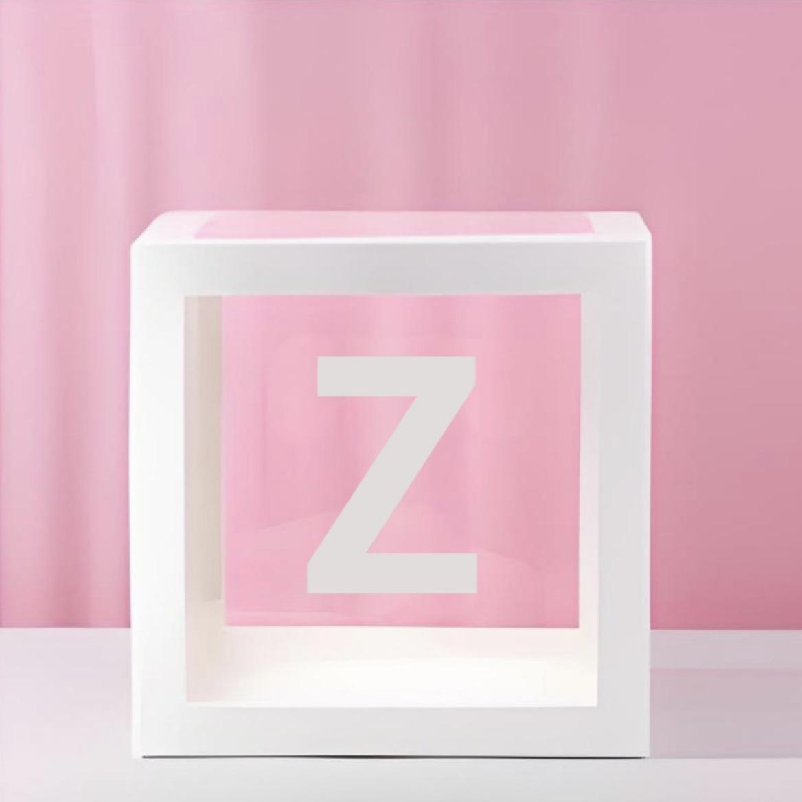 Letter Wedding Decor Set, Transparent Balloon Box, Birthday Party Kit, Festival Event Setup, Party Props, Baby Shower Balloon Box