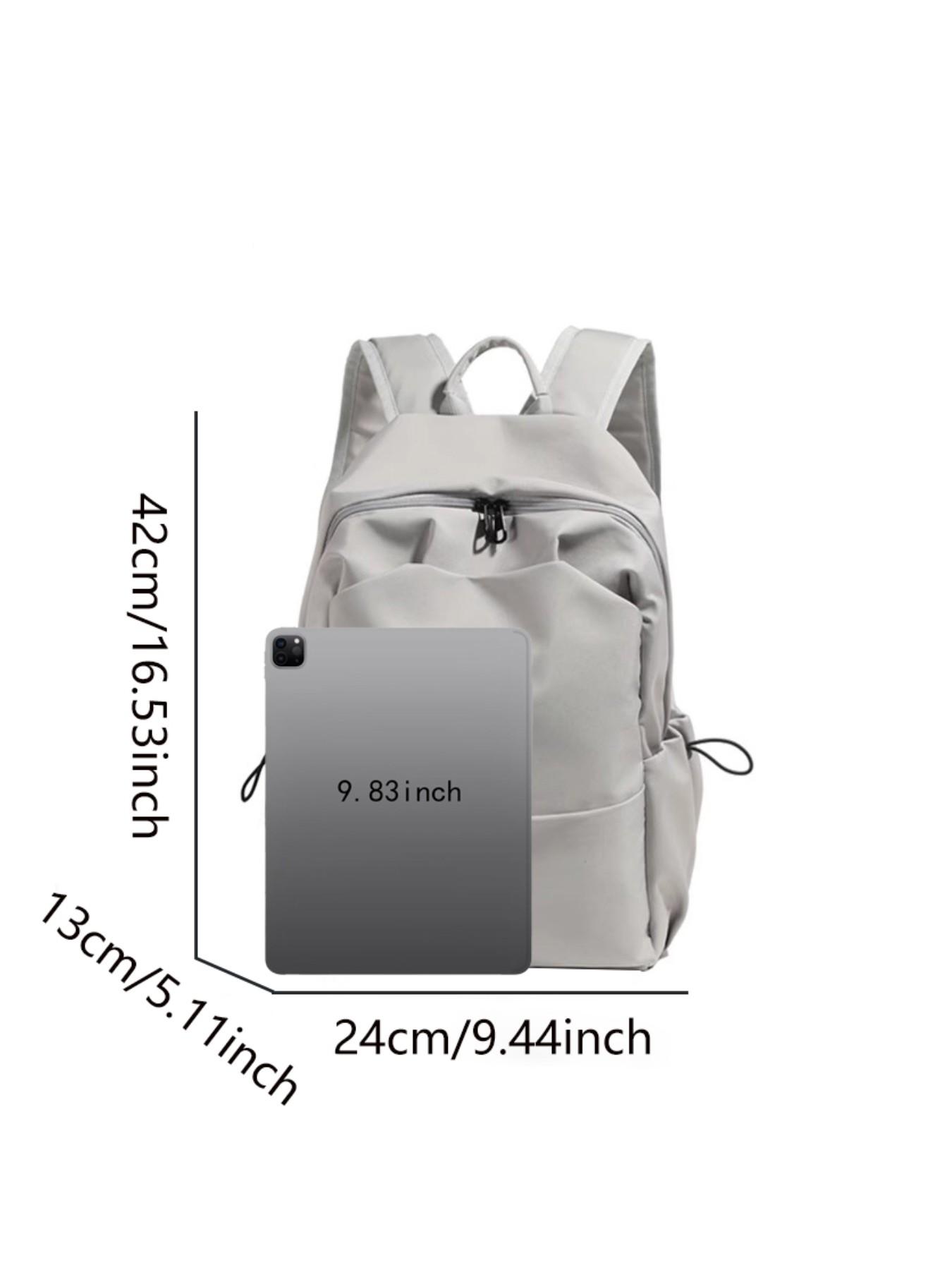 This sleek and minimalist backpack is perfect for short trips, leisurely strolls, and everyday commuting. It's a versatile computer bag that's lightweight and sturdy, making it ideal for a variety of occasions.