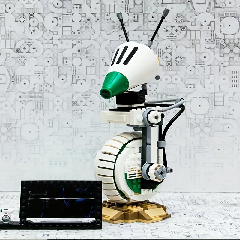 519 Pieces Robot Building Blocks Set, Stem Building Blocks, Creative Building Blocks, Compatible with 75278 Space Series, Educational Toy for Kids, Christmas Gift Idea