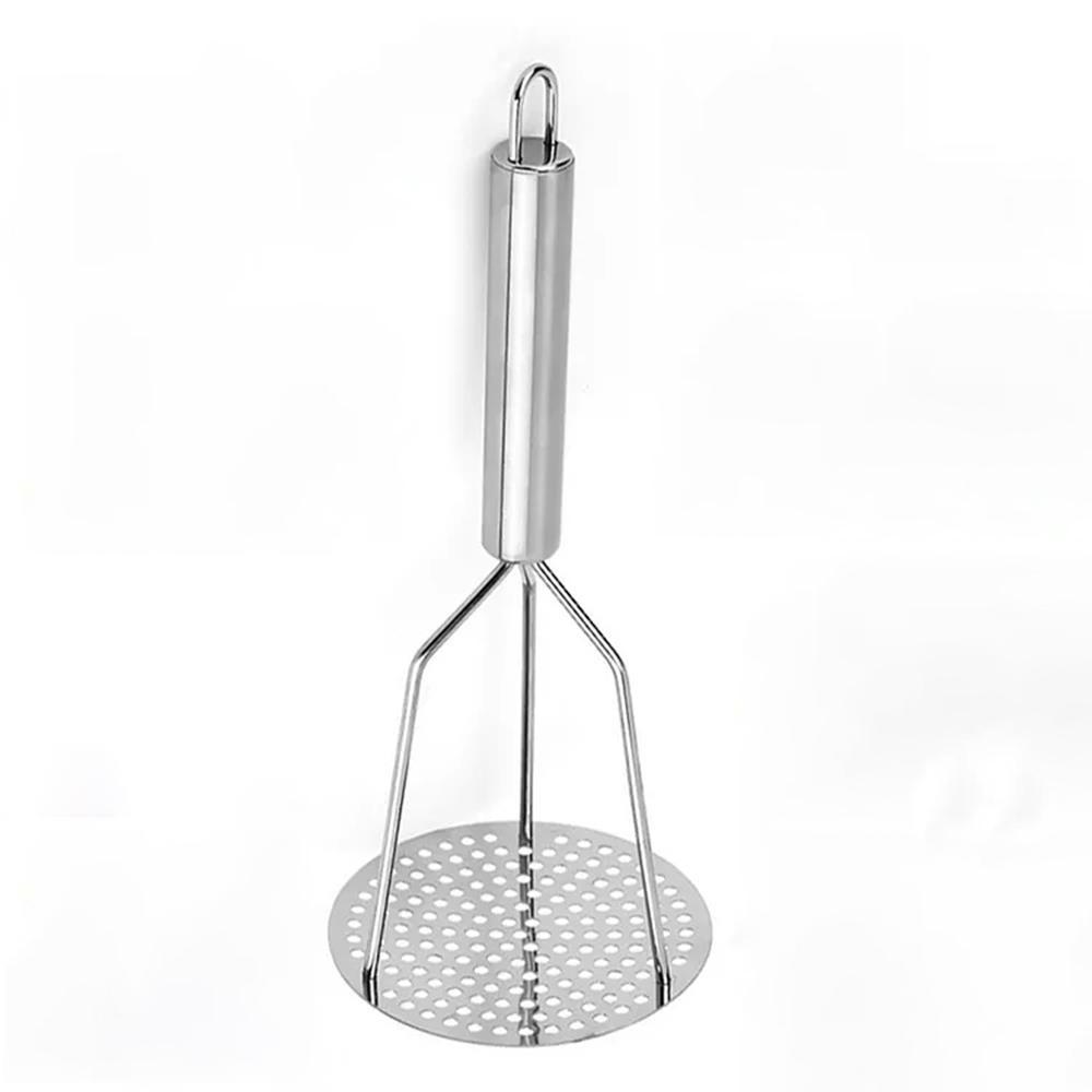 Stainless Steel Masher Home Potato Presser, Avocado Fruit Vegetable Food Manual Grinder, Multifunctional Kitchen Tool, Kitchen Gadget