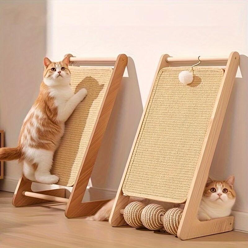 Upgrade Version Cat Scratching Pad Without Shelf, Multi-Layer Design for Exercise and Grooming, Perfect Cat Gift, Pet Furniture Accessory