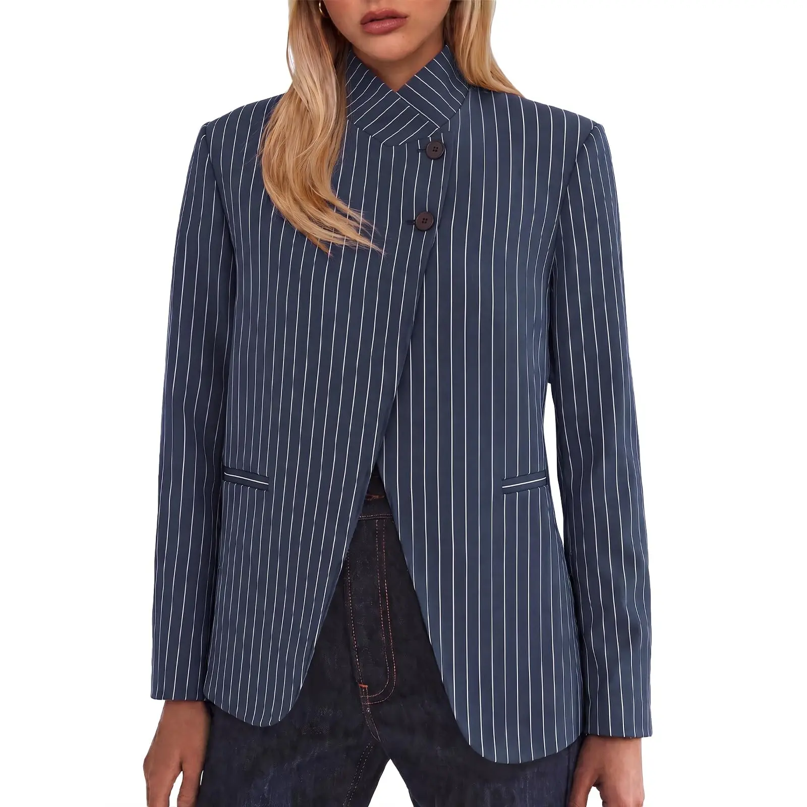 Striped Navy