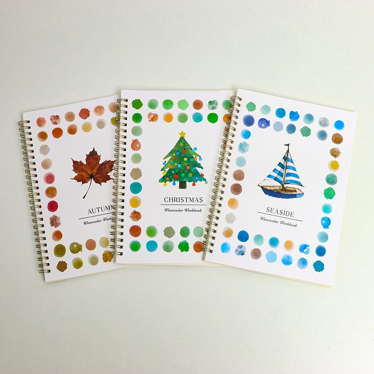 Beautiful Cartoon Watercolor Painting Book, Sketch Paper for Coloring, Water Coloring Books, Easy to Use, Ideal for Art Enthusiasts, Perfect Gift (no Brushes Included)