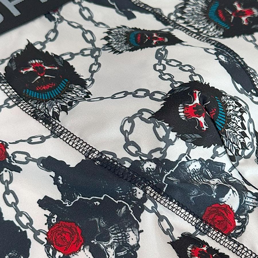 4 pieces of KJFISTMU men's boxer shorts, random 4-piece set, men's stylish printed graffiti sports underwear, comfortable fit, breathable and quick-drying. Street Style Graphics Casual Polyester Menswear 4 pieces of KJFISTMU men's boxer shorts, random 4-piece set, men's stylish printed graffiti sports underwear, comfortable fit, breathable and quick-drying. Street Style Graphics Casual Polyester Menswear