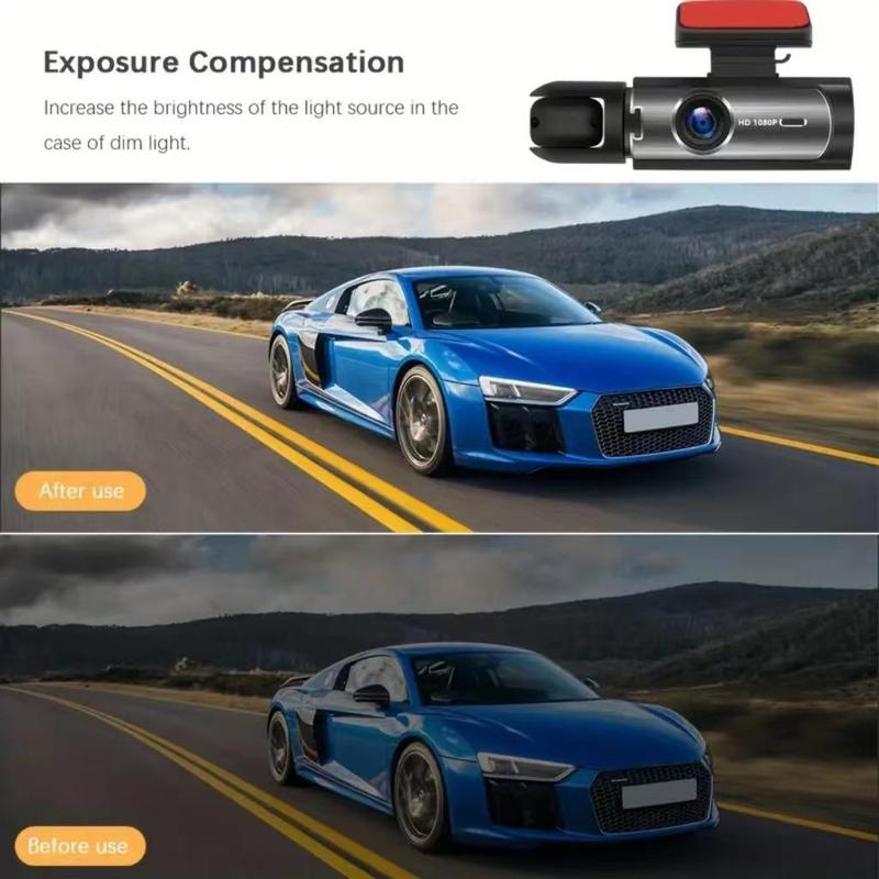 3.16 Inch Screen Car Dashboard Camera, 1 Count 1080P HD Night Vision Loop Recording DVR, G- sensor Dash Camera for Car, Truck, Suv, Motorcycle