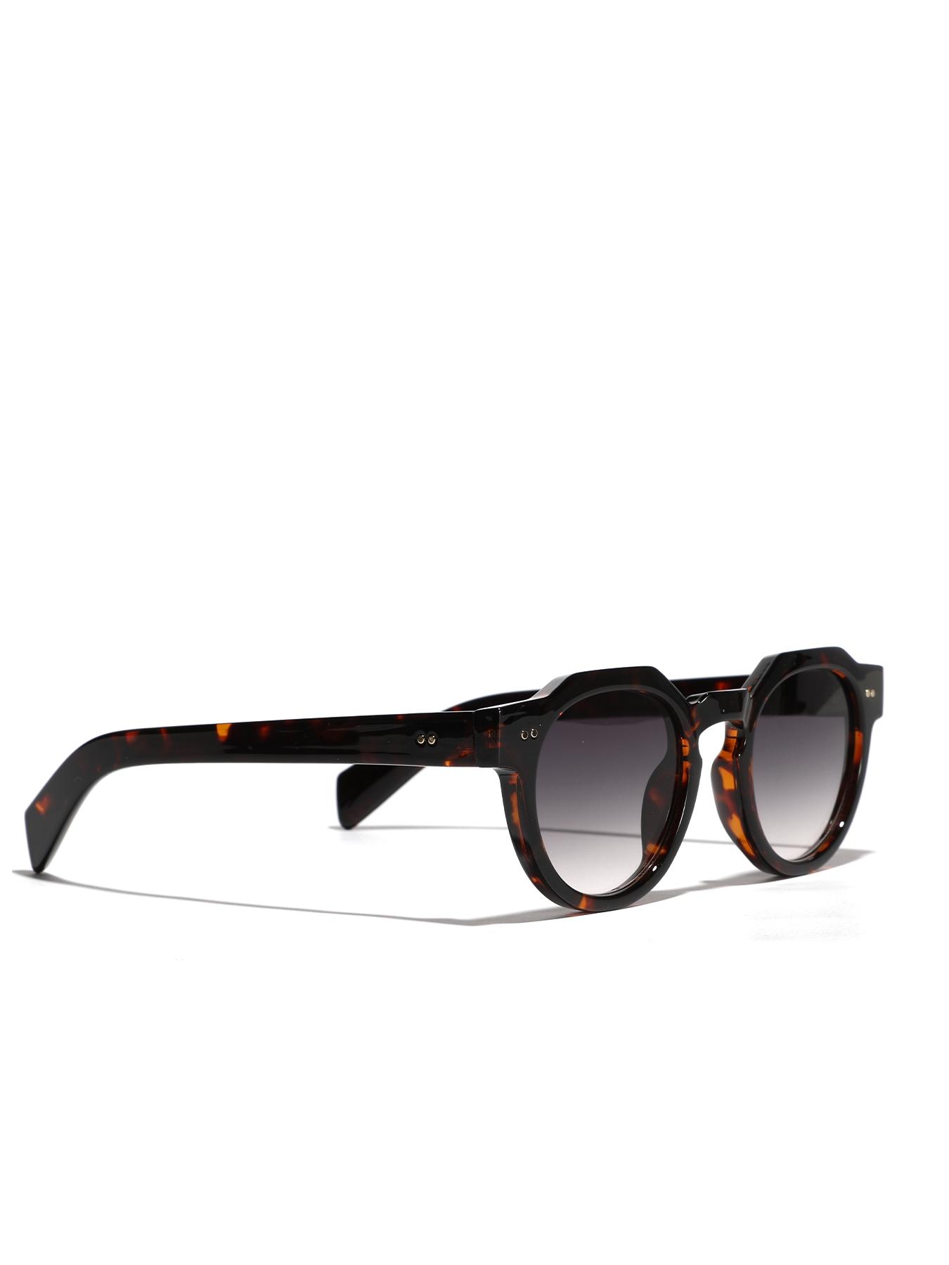 Vintage Round Frame Glasses, Trendy Casual UV400 Glasses for Everyday Use, Fashion Accessories for Outdoor Activities