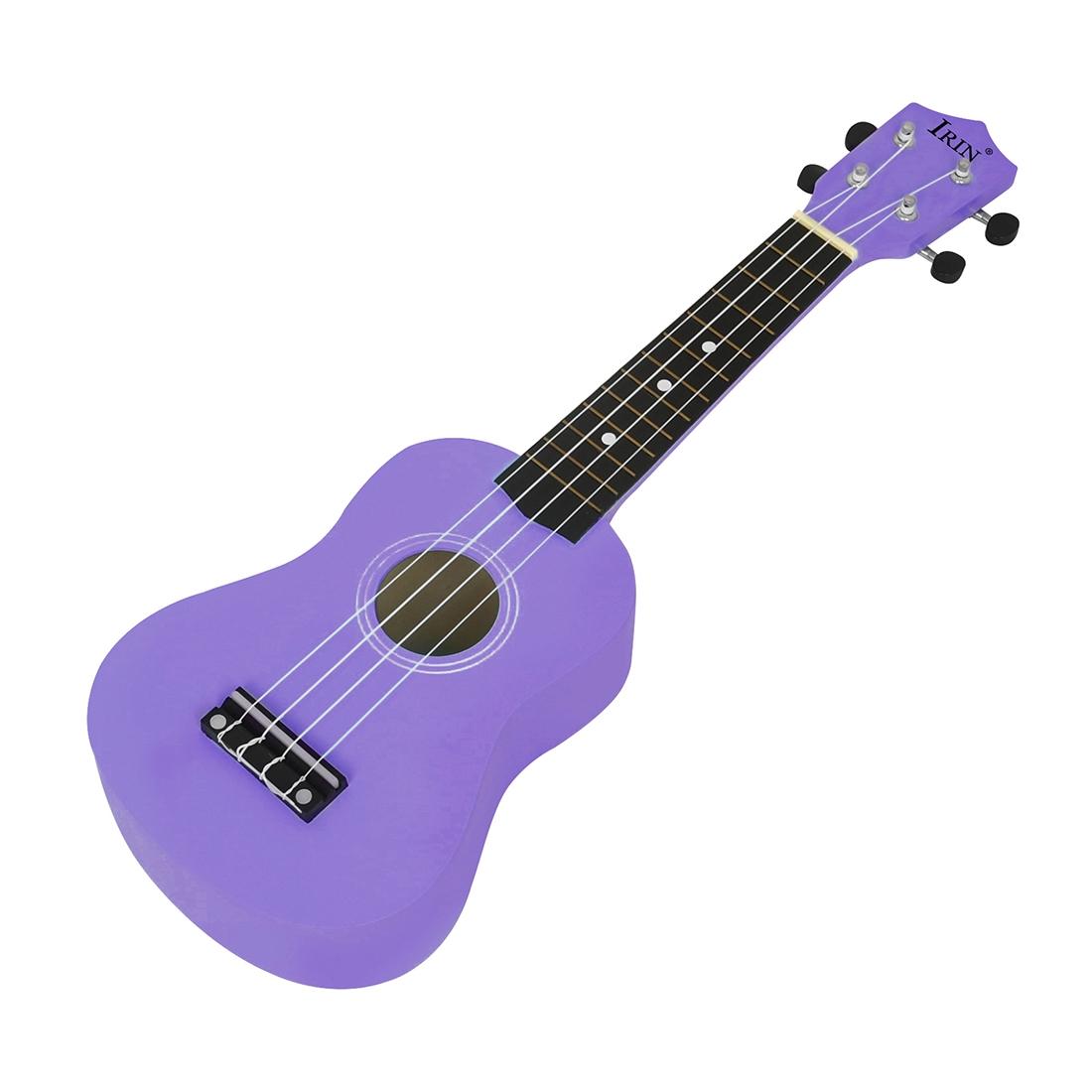 21 Inch Ukulele, 1 Count Colorful Basswood Ukulele, 4 Strings Mini Guitar, Musical Instrument for Beginners, Teachers, Students, Gifts