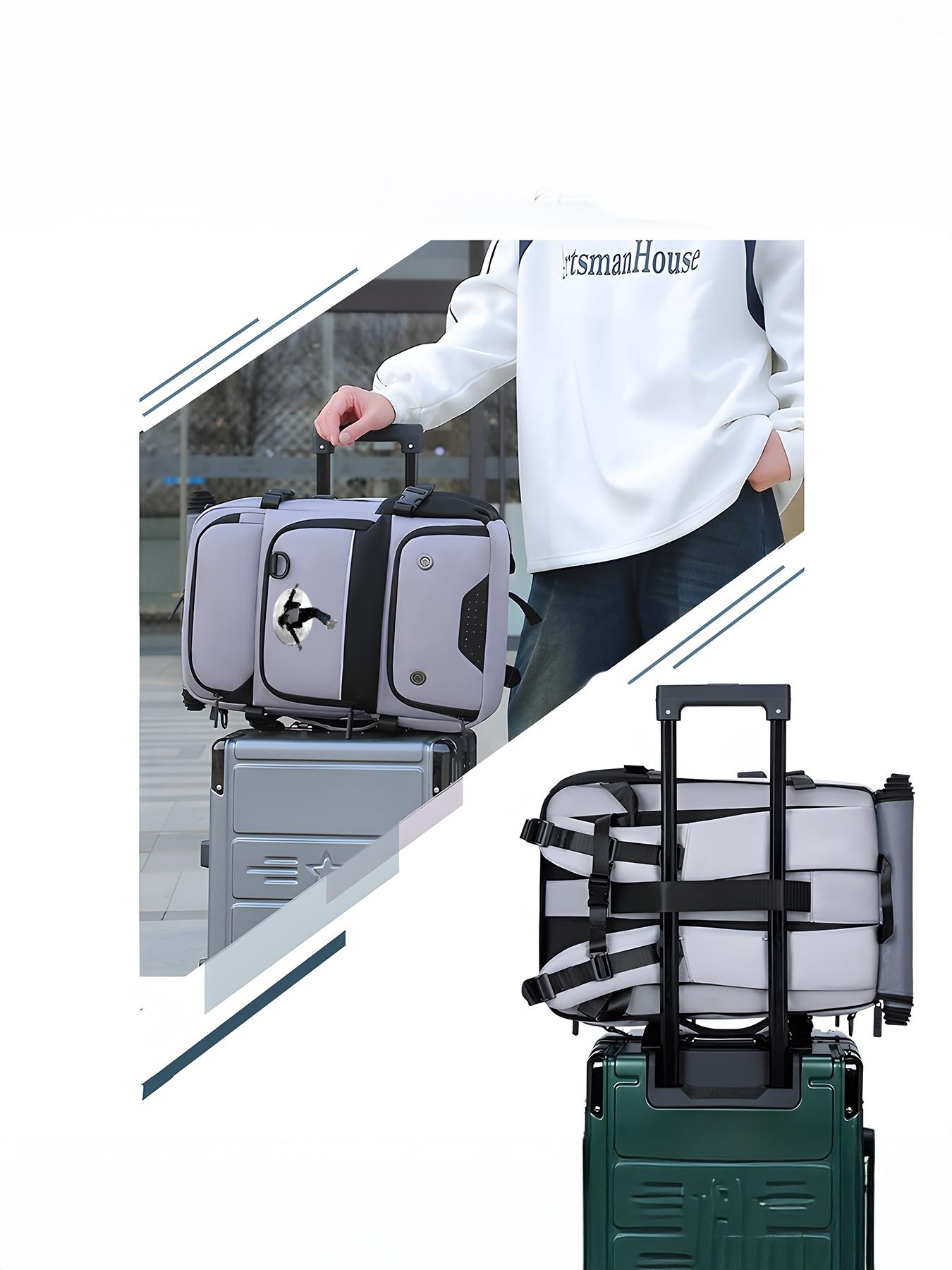 This hiking backpack, reminiscent of Michael Jackson's moonwalk, features a multi-layered design and is perfect for back-to-school or New Year's gifts.